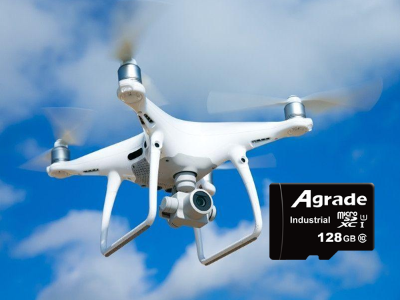 睿達工業級TF助力無人機翱翔九天