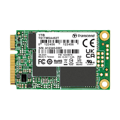 transcend/創見mSATA MSA452T & MSA452T-I