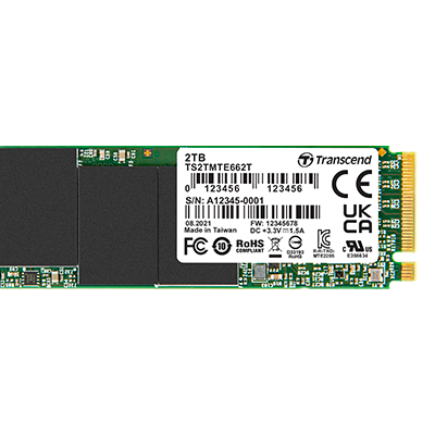 Transcend/創見 PCIe M.2 SSDs MTE662T & MTE662T-I